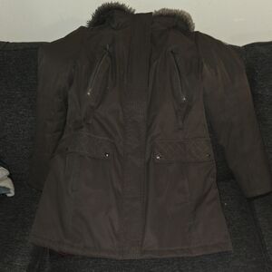 Kensie Women's Dark Brown Ski Jacket